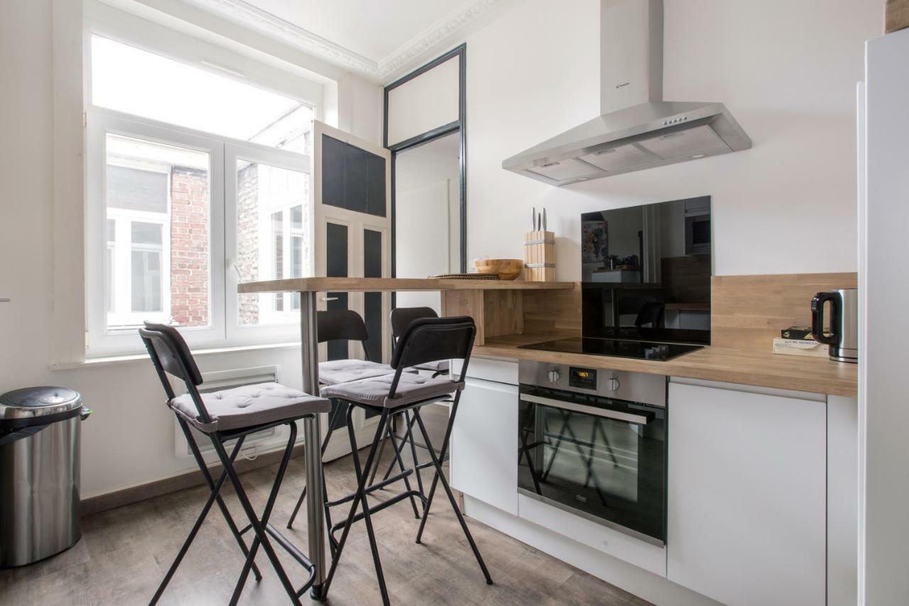 Cosy Appartement Proche Gares Lille Exterior photo